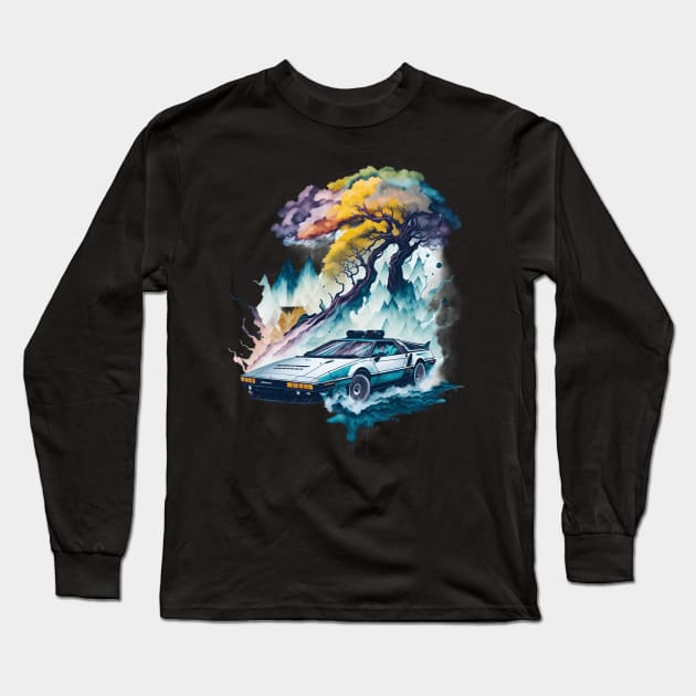 Summer Art DMC DeLorean Long Sleeve T-Shirt by Shop Goods